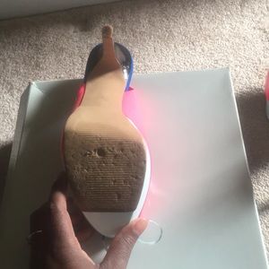 Jessica Simpson | Shoes | Jessica Simpson Heels Multicolor | Poshmark